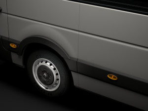 renault master l3h2 minibus 2020 Model 3D