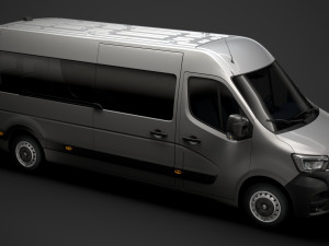 renault master l3h2 minibus 2020 Model 3D