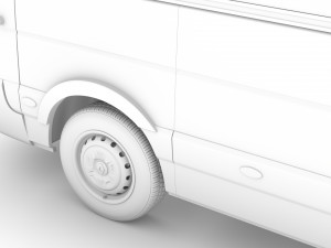 renault master l3h2 minibus 2020 Model 3D