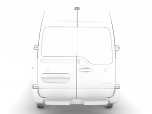 renault master l3h2 minibus 2020 Model 3D