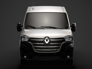 renault master l3h2 minibus 2020 Model 3D