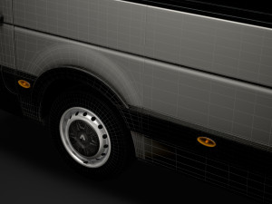 renault master l3h2 minibus 2020 Model 3D