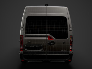 renault master l3h2 minibus 2020 Model 3D