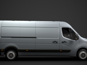 renault master l3h2 van 2020 Modèle 3D