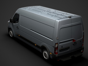 renault master l3h2 van 2020 Modèle 3D