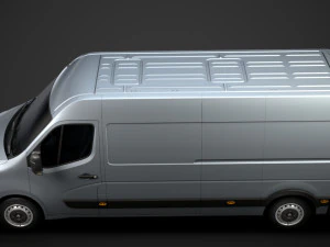 renault master l3h2 van 2020 3D Model