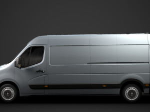 renault master l3h2 van 2020 Modèle 3D