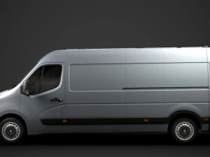 renault master l3h2 van 2020 3D Model