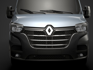 renault master l3h2 van 2020 Modèle 3D