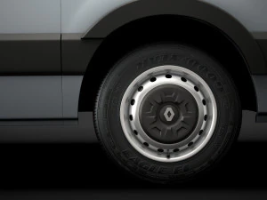 renault master l3h2 van 2020 3D Model