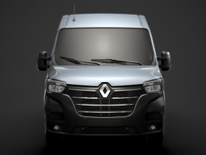 renault master l3h2 van 2020 Modèle 3D