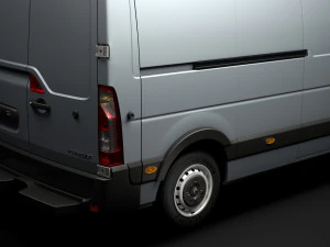 renault master l3h2 van 2020 3D Model