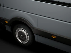 renault master l3h2 van 2020 3D Model