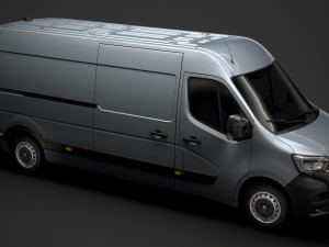 renault master l3h2 van 2020 Modèle 3D