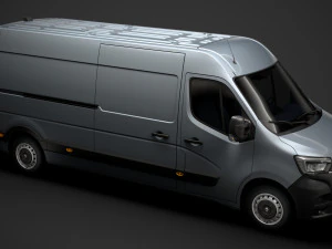 renault master l3h2 van 2020 3D Model