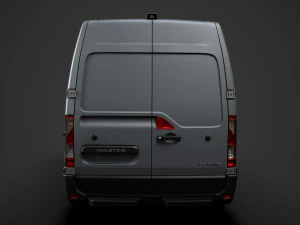 renault master l3h2 van 2020 3D Model