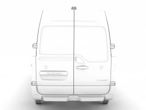 renault master l3h2 van 2020 3D Model