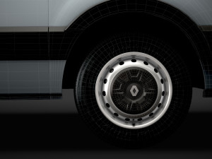 renault master l3h2 van 2020 Modèle 3D