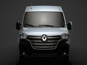 renault master l3h2 van 2020 3D Model