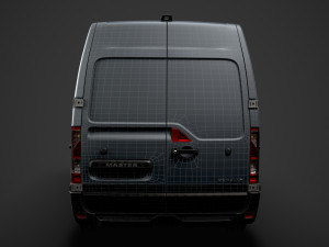 renault master l3h2 van 2020 Modèle 3D