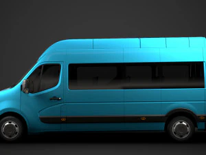 nissan nv 400 l3h3 micro&ocirc;nibus 2020 Modelo 3D