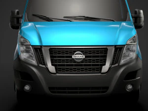 nissan nv 400 l3h3 micro&ocirc;nibus 2020 Modelo 3D