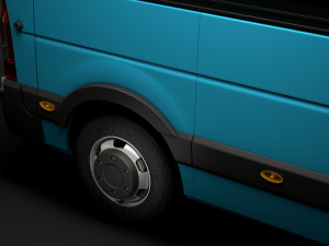 nissan nv 400 l3h3 minibus 2020 3D मॉडल