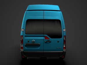 nissan nv 400 l3h3 minibus 2020 3D मॉडल