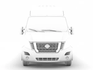 nissan nv 400 l3h3 micro&ocirc;nibus 2020 Modelo 3D