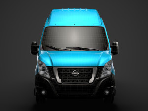 nissan nv 400 l3h3 minibus 2020 3D मॉडल