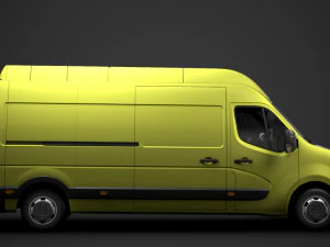 nissan nv 400 l3h3 van 2020 3D Model