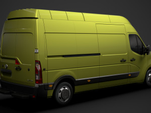 nissan nv 400 l3h3 van 2020 Modèle 3D
