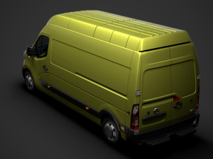 nissan nv 400 l3h3 van 2020 Modèle 3D