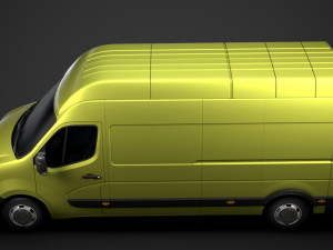 nissan nv 400 l3h3 van 2020 Modèle 3D