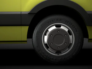 nissan nv 400 l3h3 van 2020 3D Model