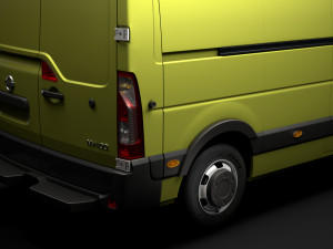 nissan nv 400 l3h3 van 2020 Modèle 3D