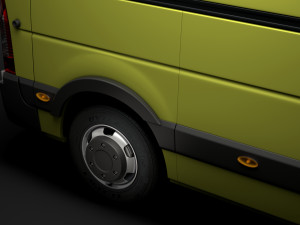 nissan nv 400 l3h3 van 2020 Modèle 3D