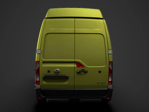 nissan nv 400 l3h3 van 2020 3D Model
