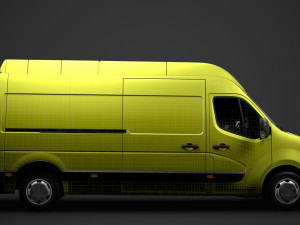 nissan nv 400 l3h3 van 2020 Modèle 3D