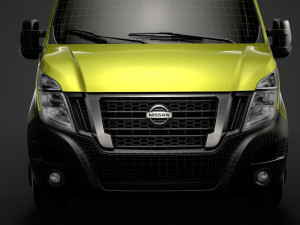 nissan nv 400 l3h3 van 2020 Modèle 3D