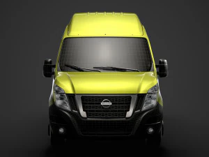 nissan nv 400 l3h3 van 2020 3D Model