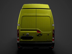 nissan nv 400 l3h3 van 2020 3D Model