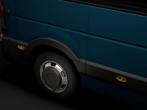 opel movano l3h3 minibus 2020 3D Model