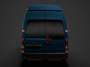 opel movano l3h3 minibus 2020 3D Модель