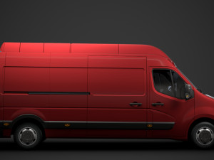 opel movano l3h3 van 2020 3D 모델