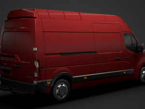 opel movano l3h3 van 2020 3D 모델