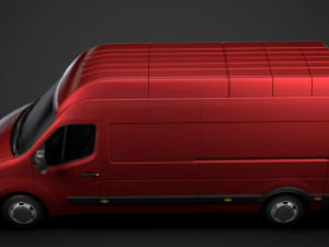 opel movano l3h3 van 2020 3D 모델