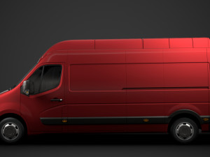 opel movano l3h3 van 2020 3D 모델
