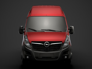 opel movano l3h3 van 2020 3D 모델