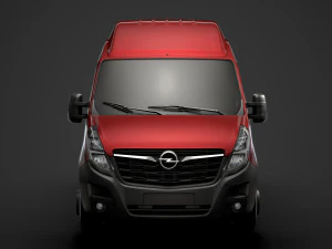 opel movano l3h3 van 2020 3D Model
